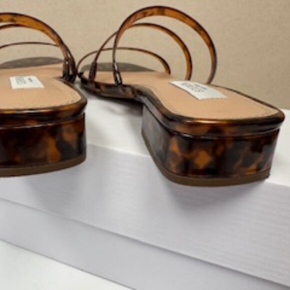 Steve Madden Harvey Tortoise Strappy Slide Sandal - Picture 7 of 7